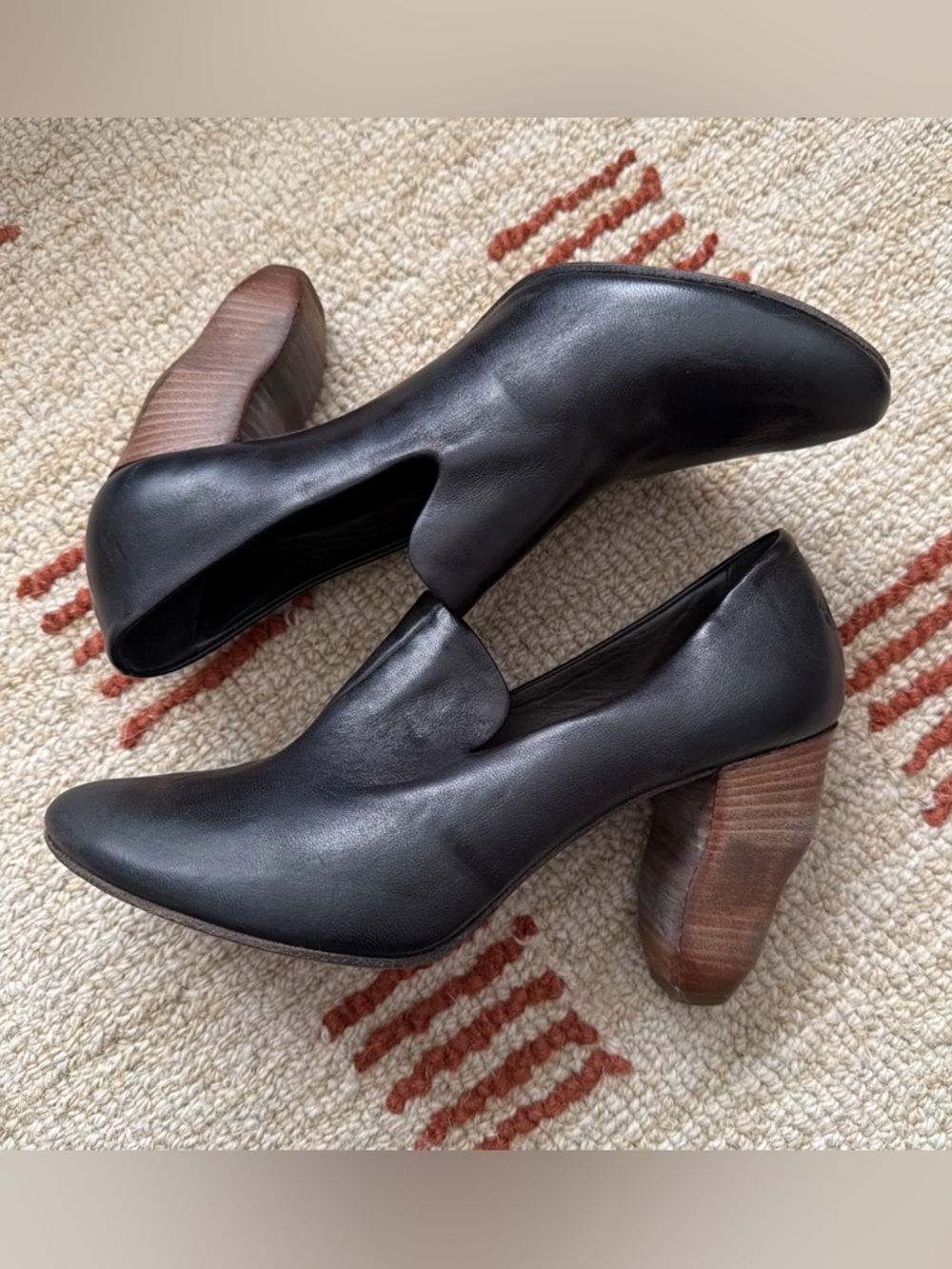 Marsell, convertible leather heels